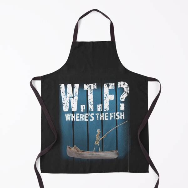 Item preview, WTF WHERE'S THE FISH? designed and sold by david parry.