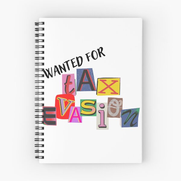 Item preview, Wanted for Tax Evasion designed and sold by lovelylavenderJ.