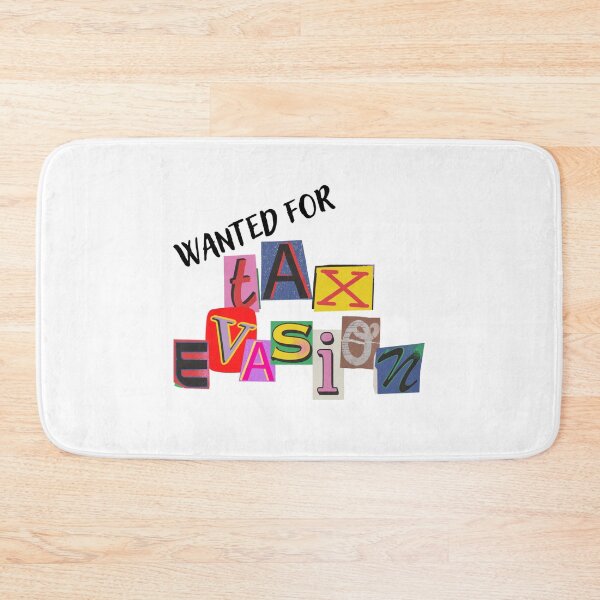 Item preview, Wanted for Tax Evasion designed and sold by lovelylavenderJ.