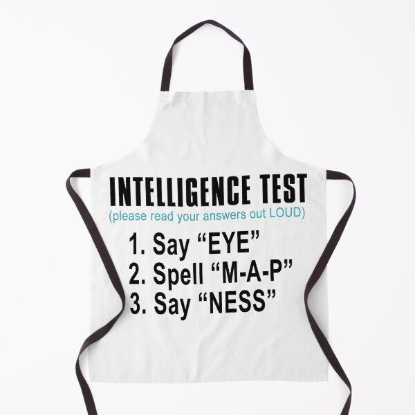 Item preview, Intelligence Test Say Eye M A P Ness Funny Dad Joke designed and sold by ujgbnx.
