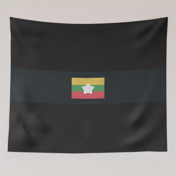 Item preview, Myanmar designed and sold by FlatFlags.