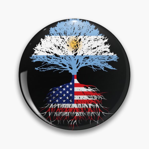 Item preview, USA  Argentina Roots Tree  Argentinian American Country Map Flag Mug US Naturalization Ceremony Gift Men Women Family Friend designed and sold by maindeals.