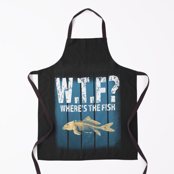 Item preview, WTF WHERE'S THE FISH? designed and sold by david parry.