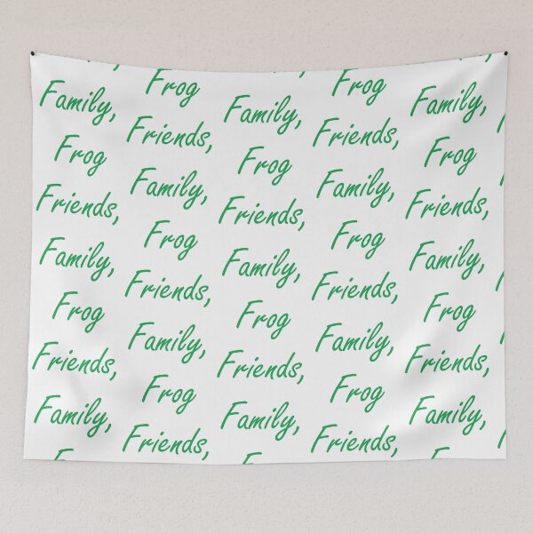 Item preview, friends, family, frog designed and sold by moosesharkrhino.