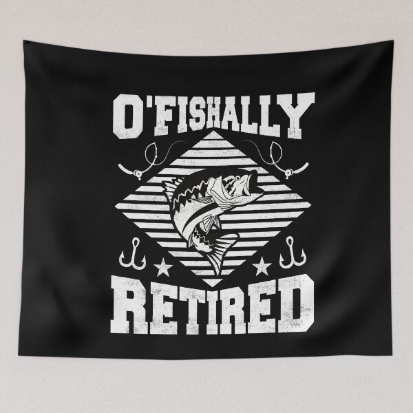 Item preview, Jubilado ofishally Amante de la pesca Jubilación divertida designed and sold by SharpThreadZ.