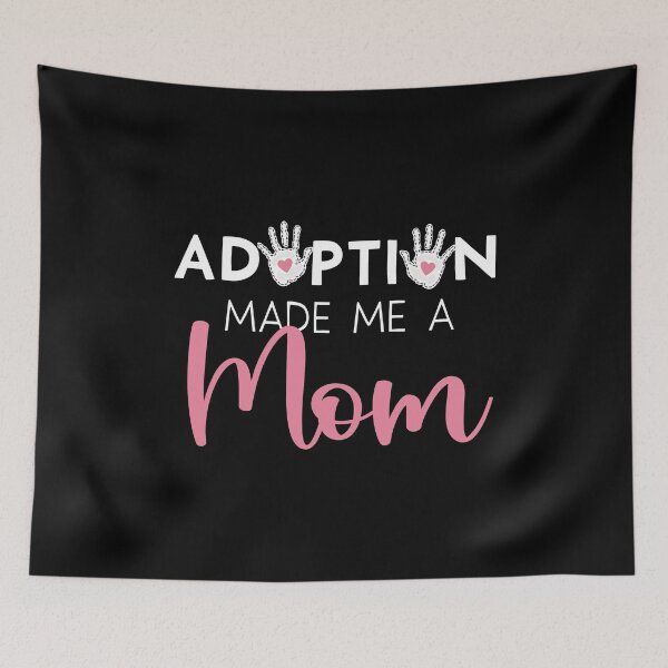 Item preview, Mother's Day Tee for Adoptive Mother Adoption Made Me a Mom design designed and sold by Merchking1.