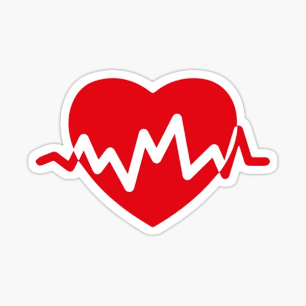 heart beat' Sticker