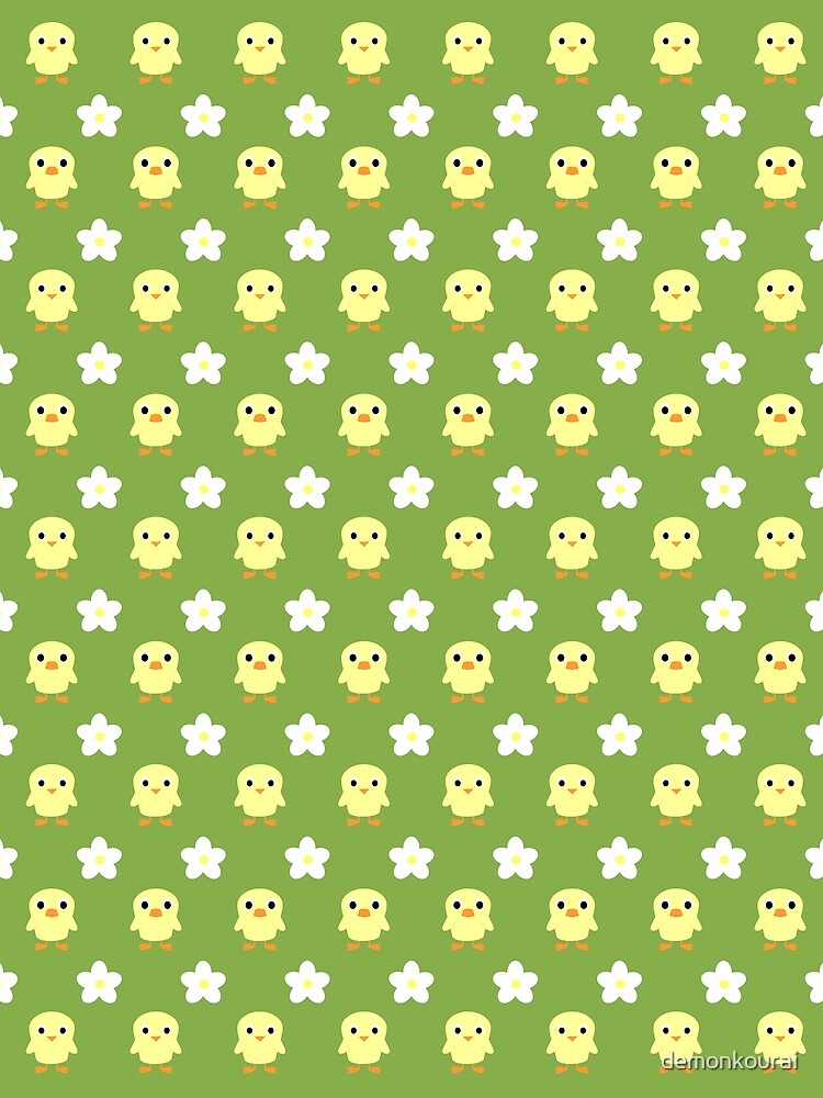 Thumbnail 3 of 3, Scarf, Spring pattern designed and sold by demonkourai.
