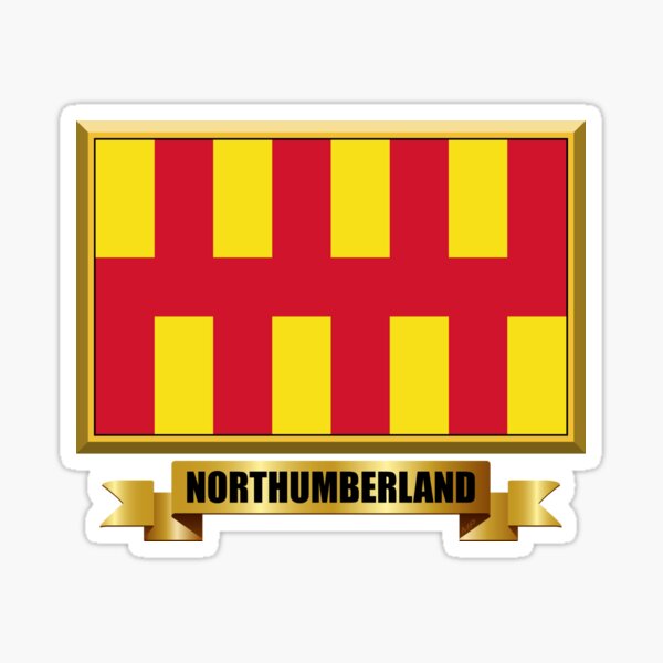 Item preview, NORTHUMBERLAND Flag Gifts, Masks, Stickers & Products (N) designed and sold by mpodger.