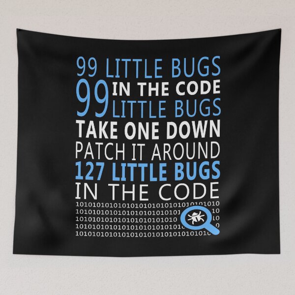 Item preview, 99 Little Bugs In The Code designed and sold by JuxNdx.