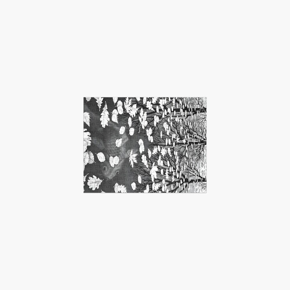 M.C. Escher - Three Worlds Jigsaw Puzzle