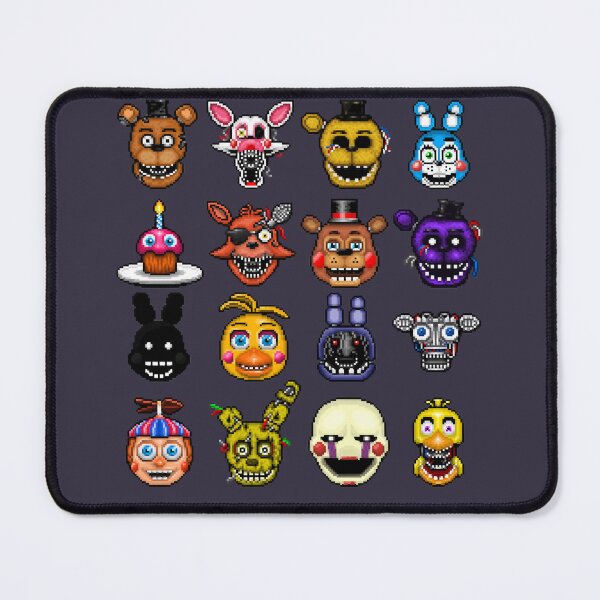 Item preview, Experience Survival Horror Humor Five Nights At Freddy'S - Pixel Art - Multiple Characters Cute Gift designed and sold by Charlessiegel.