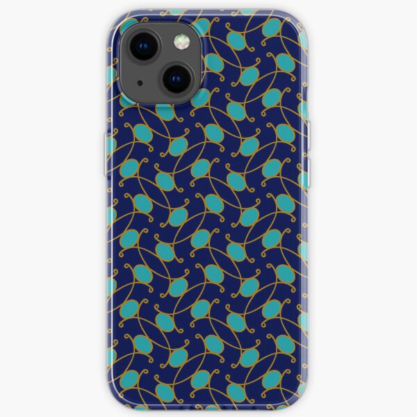 Lapis à dispersion de gemmes Coque souple iPhone