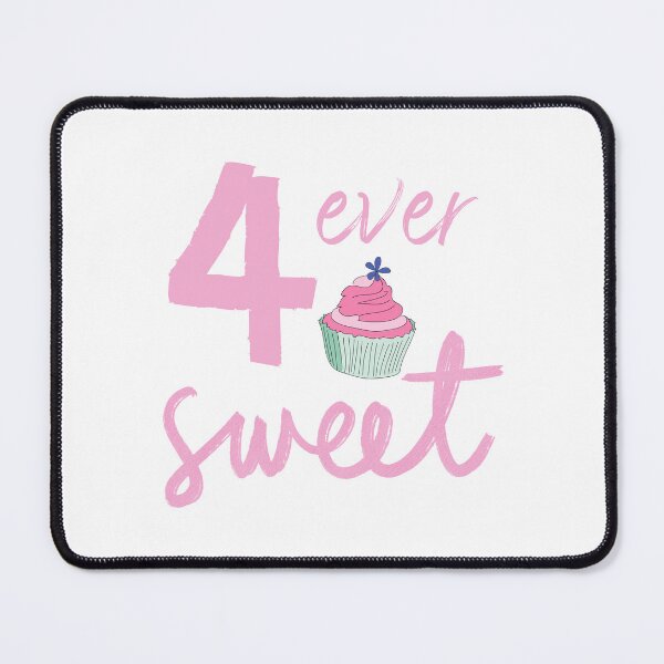Item preview, 4ever Sweet 4th Birthday cupcake Design designed and sold by prudencehollow.