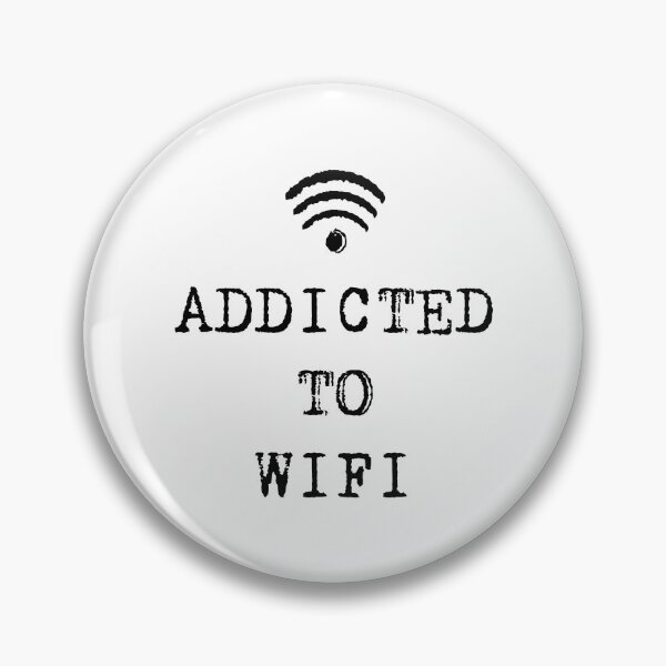 Artikelvorschau, Süchtig nach Wifi Funny IT entworfen und verkauft von JuxNdx.