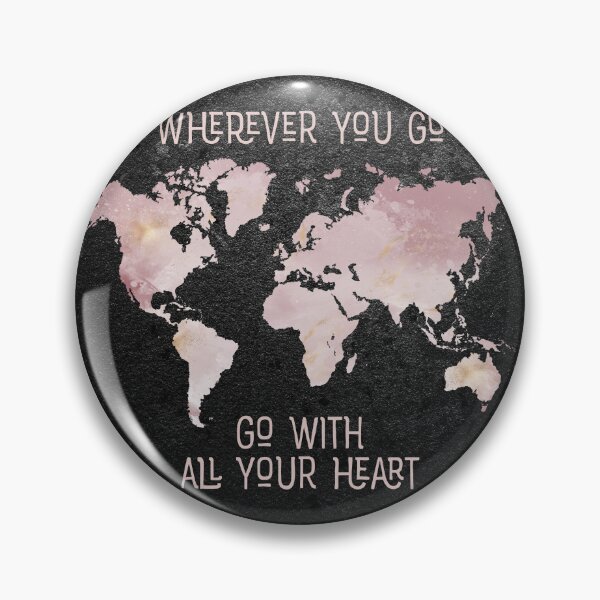 Item preview, Wherever You Go World Map designed and sold by UrbanEpiphany.