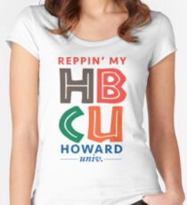 Howard University Women's Fitted Scoop T-Shirt