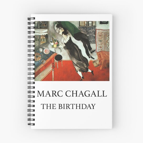 Item preview, Marc Chagall  Birthday  Exhibition Poster,  The Birthday (1915) by Marc Chagall  designed and sold by TeeARTHY.