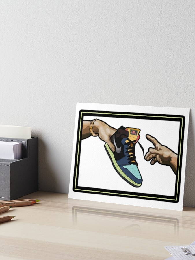 Jordan Retro High Tokyo Bio Hack Baroque Brown Matching Outfit, Women  Basic Novelty T, Hot Idea Art Board Print