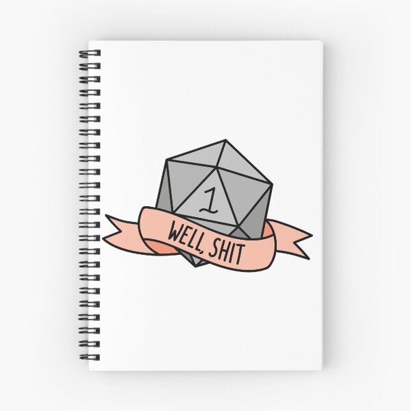 Item preview, D20 - Well, Shit Lightweight Hoodie designed and sold by HanaLego.