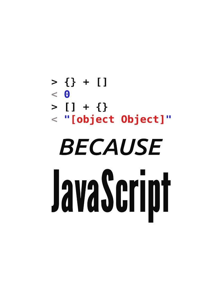 Thumbnail 4 of 4, iPhone Case, Because JavaScript Funny Coder designed and sold by JuxNdx.