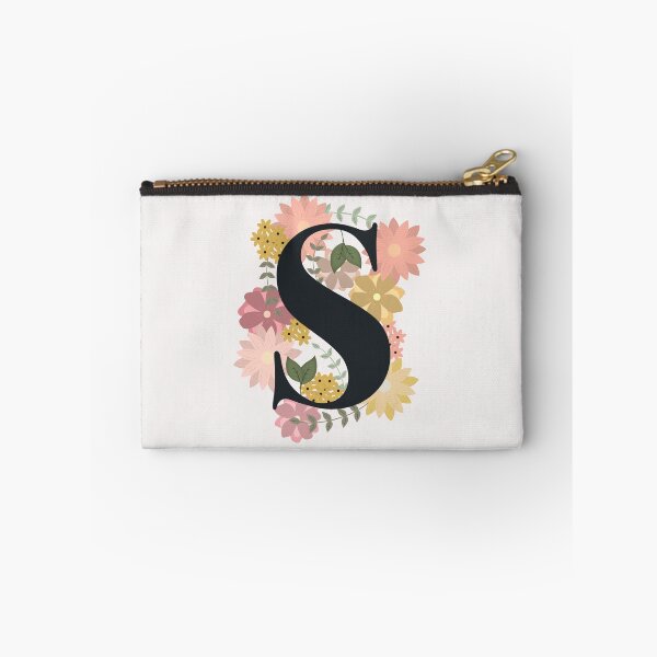 Item preview, "S" Floral Monogram designed and sold by sarahlefor.