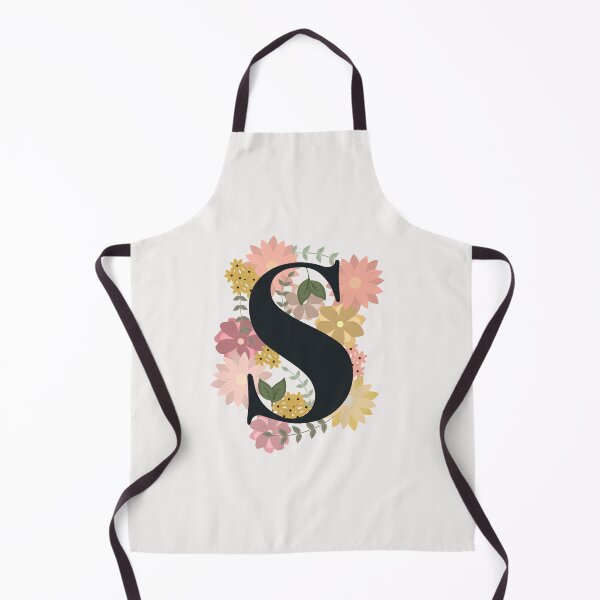 Item preview, "S" Floral Monogram designed and sold by sarahlefor.