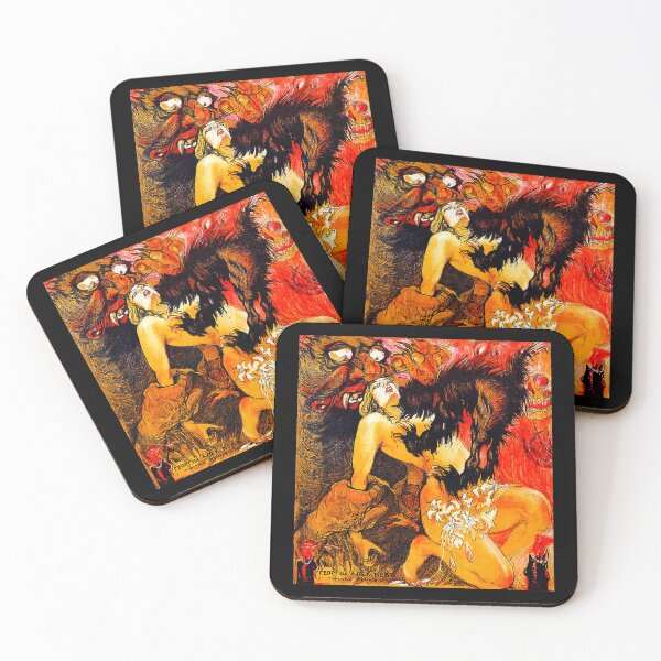 Item preview, Married by Satan Halloween Monster Vintage Horror Movie designed and sold by HanaLego.