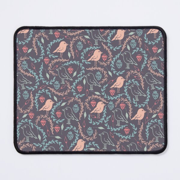 Item preview, Orange, Blue, and Pink Bird Pattern| Twee Birds Patterns| designed and sold by Nada18.