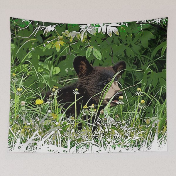 Item preview, Dandelion Tasting - Brown Bear Cub designed and sold by NaturePrints.