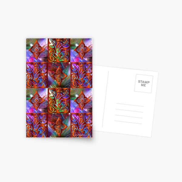 Windows of Color Postcard
