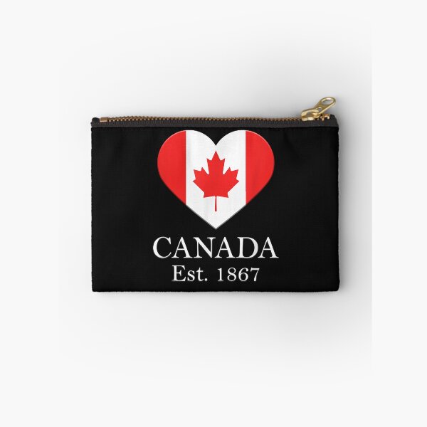 Item preview, Canadian Maple Leaf Heart Flag - Canada 150 Years designed and sold by Evrard122344.