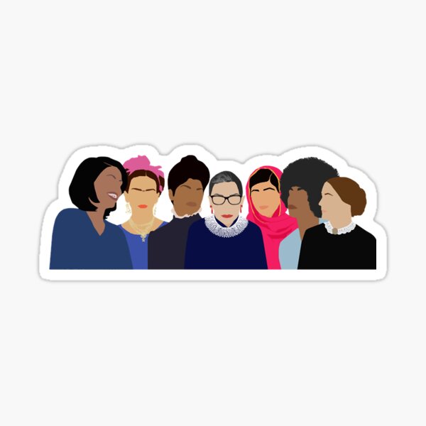 Vista previa del artículo con la obra «Objetivos de escuadrón de pandillas de chicas feministas», diseñado y vendido por Tyrento12.
