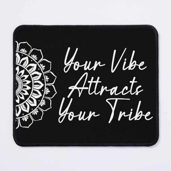 Item preview, Your Vibes Attracts Your Tribe designed and sold by Mruga.