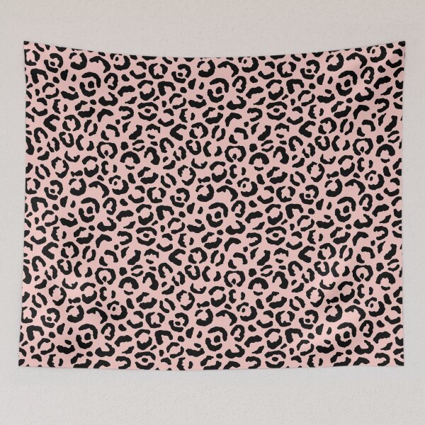 Item preview, Hot Pink Leopard Print - Queen Leopard Pattern designed and sold by Yeldiz.