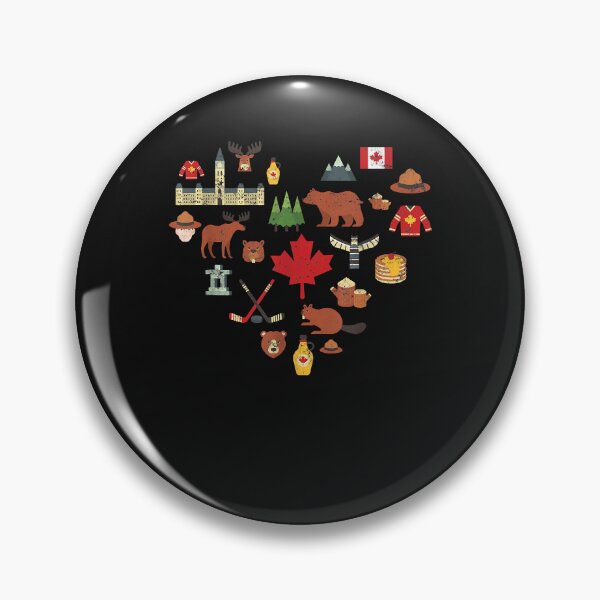 Artikelvorschau, Canadian Vintage Symbols Canada Flag Maple Leaf RCMP entworfen und verkauft von Evrard122344.