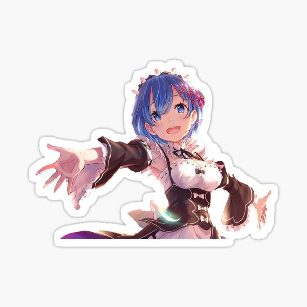Re:Zero Rem / Realistic Cute Rem / Best Selling Rem / Popular Rem Sticker