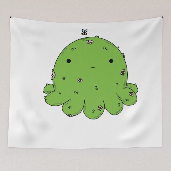 Item preview, Good Listener Mossy Octo  designed and sold by SilversShop.