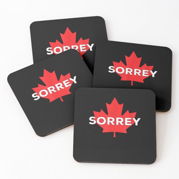 Item preview, Sorry Sorrey Canada Canadian Maple Leaf designed and sold by Evrard122344.