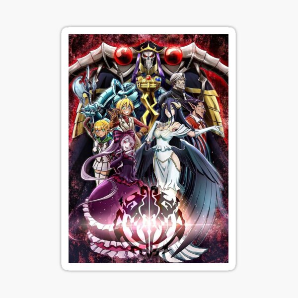 Overlord - Anime Sticker for Sale by hainelaurea