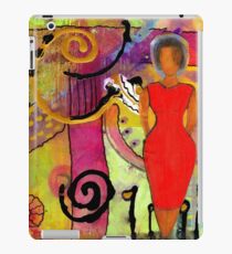 Woman in Red iPad Case/Skin