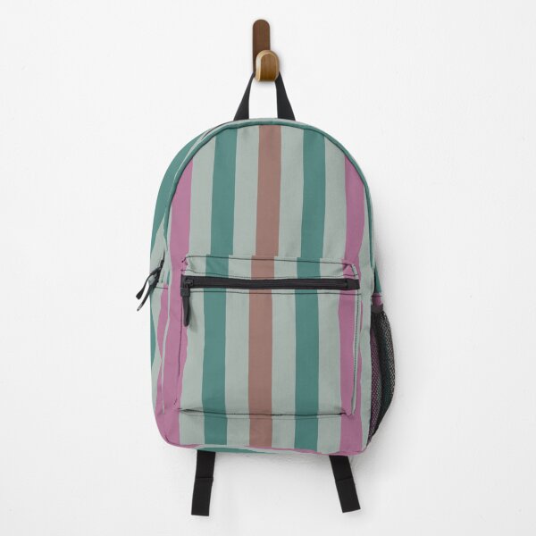 Item preview, Classic Stripes Pattern_Morandi Color 1_c3e Green Brown Pink designed and sold by mimihuang creations.