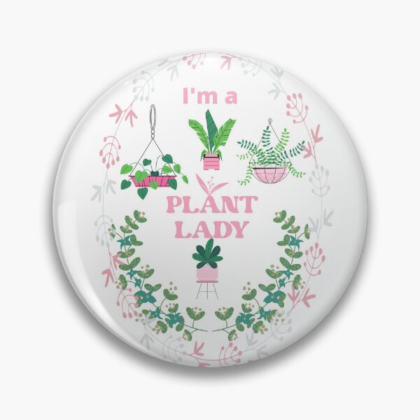 Item preview, Plant Lady slogan in pink designed and sold by PalomaHealing24.