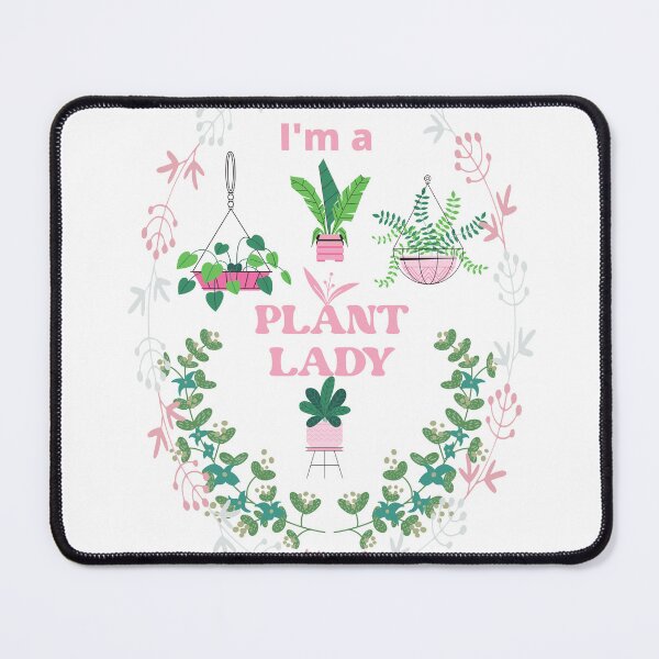 Item preview, Plant Lady slogan in pink designed and sold by PalomaHealing24.