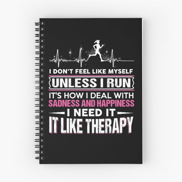 Item preview, I Dont Fell Like Myself Unless I Run designed and sold by GoldenBuffalo79.