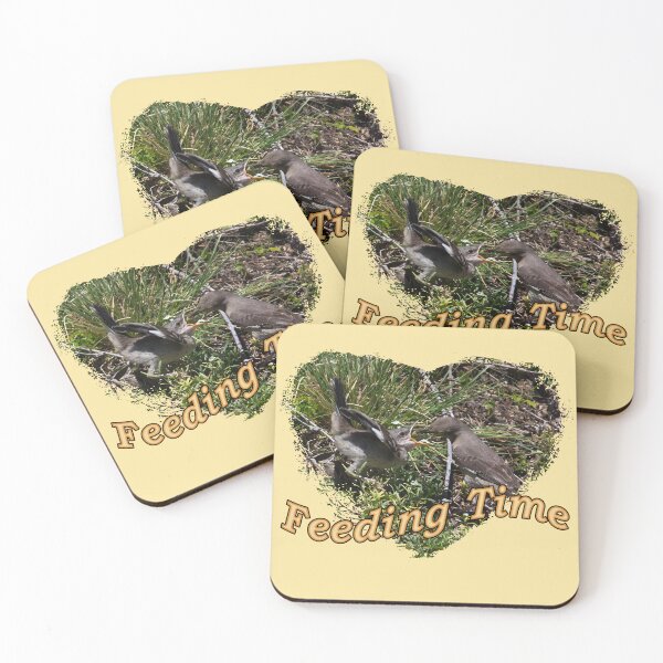 Item preview, Fledgling Feeding Time designed and sold by CarolM.