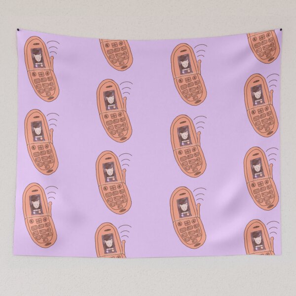 Item preview, Flip phone cat calling (Maisey) designed and sold by Punkylynne.