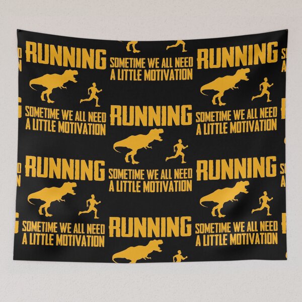 Item preview, Running - Sometime We All Need A Little Motivation designed and sold by GoldenBuffalo79.