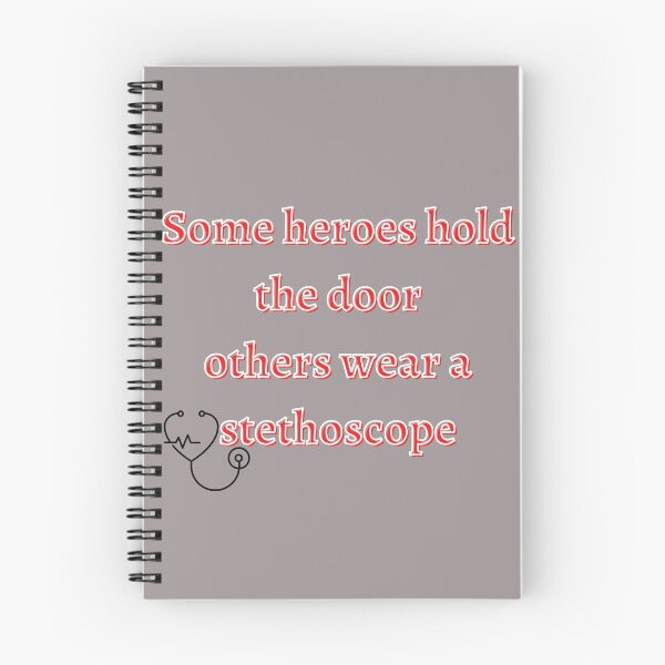 Item preview, Heroes Wear a Stethoscope for Nurses Doctors EMT designed and sold by Leila114.