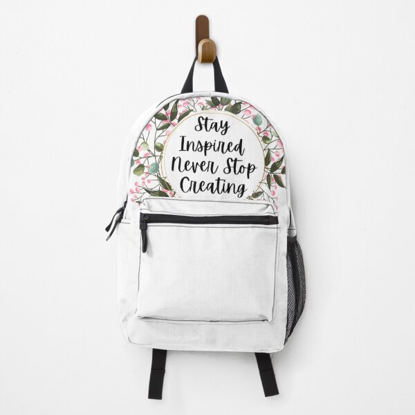Item preview, Stay Inspired Never Stop Creating - Motivational Quotes designed and sold by chetan786.